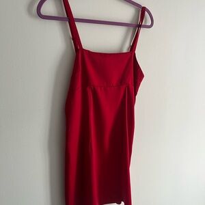 UO red mini dress